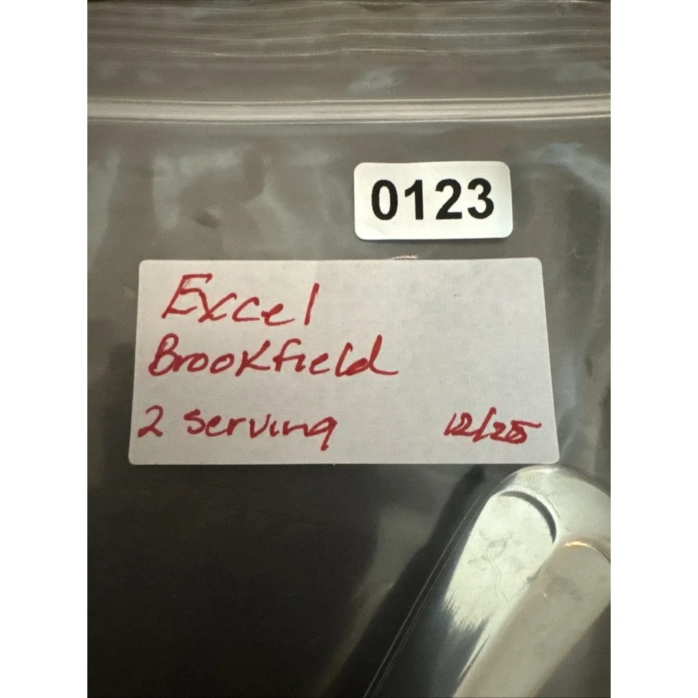 Excel Stainless Korea Brookfield Shell Casserole Spoons Glossy Center Ridge (2)
